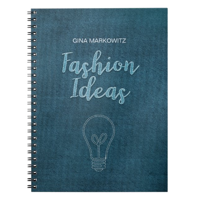 Cuaderno Ideas de moda personalizadas (Frente)