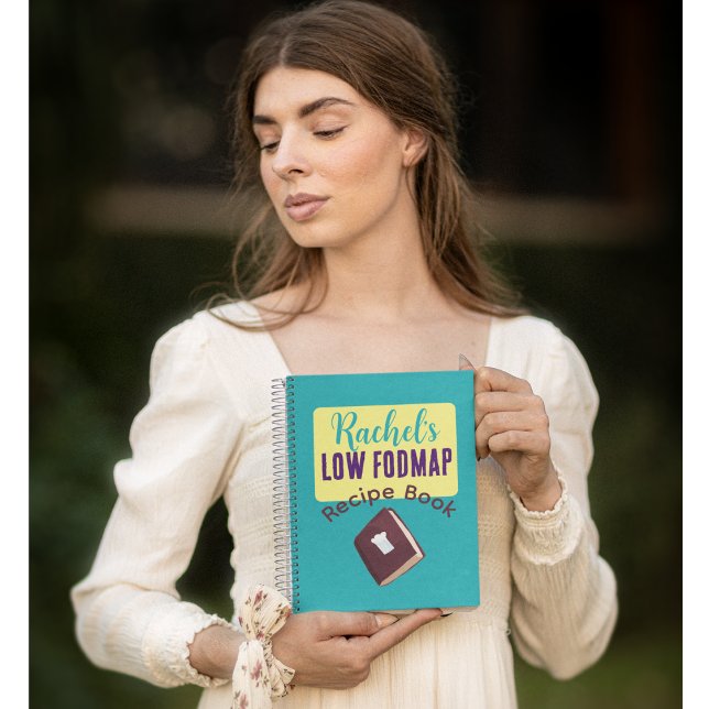 Cuaderno Ideas de recetas bajas en Fodmap planificador de a (Subido por el creador)