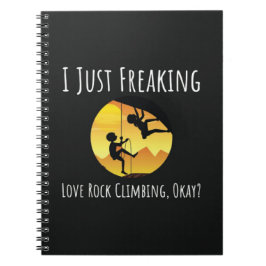 Cuaderno Ideas De Regalo Para Los Escaladores De Rock Para