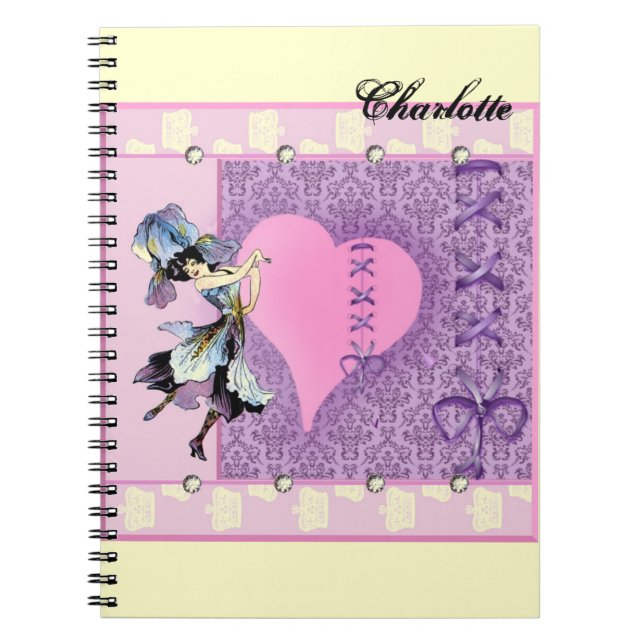 Cuaderno Ideas de regalo rosa para bonitos personalizados p (Frente)