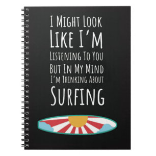 Cuaderno Ideas de regalos divertidos para surfistas broma d