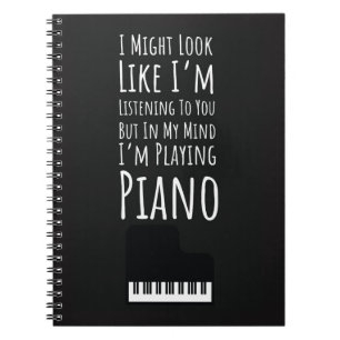 Cuaderno Ideas de Regalos Para Pianistas Amantes de la Músi