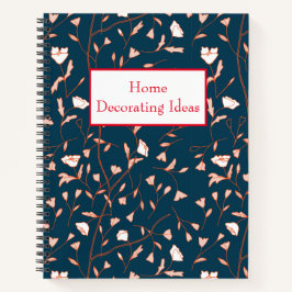 Cuaderno Ideas decorativas de patrones florales