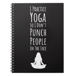 Cuaderno Ideas divertidas de regalo de yoga para ella