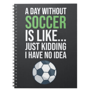 Cuaderno Ideas divertidas para los aficionados al fútbol de