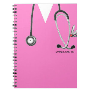 Cuaderno ideas personalizadas de regalo de enfermería
