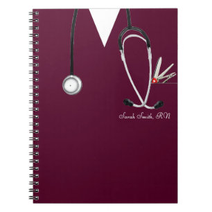 Cuaderno ideas personalizadas de regalo de enfermería