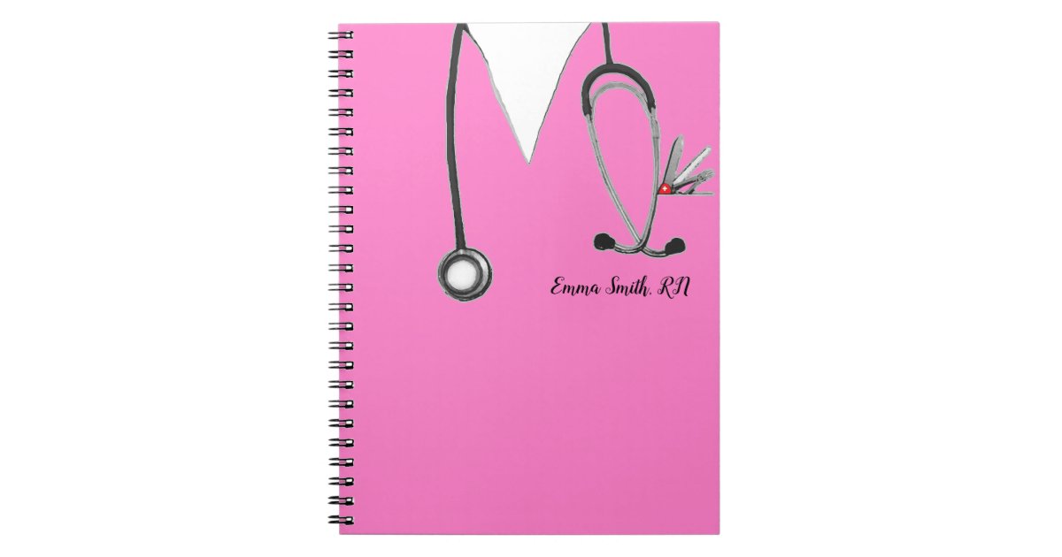 Cuaderno ideas personalizadas de regalo de enfermería 