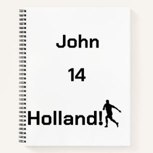 Cuaderno Identidad Atlética Personalizada de Nombre Persona