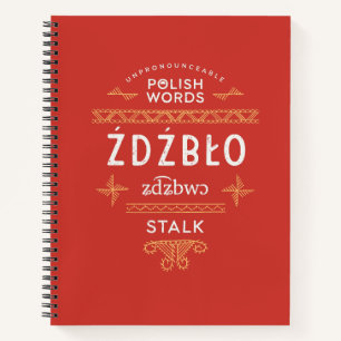 Cuaderno Idioma polaco de Stalk