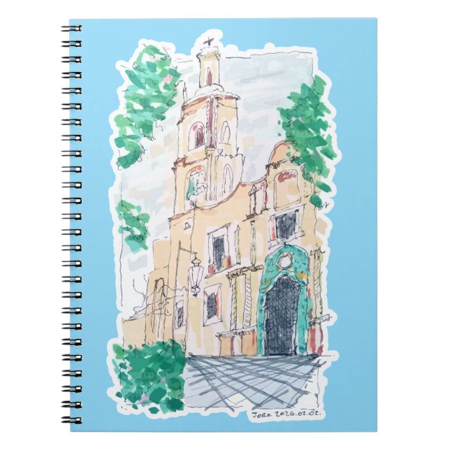 Cuaderno Iglesia Amarilla (Frente)