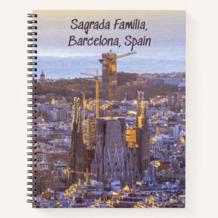 Cuaderno Iglesia Católica de la Sagrada Familia, Barcelona,