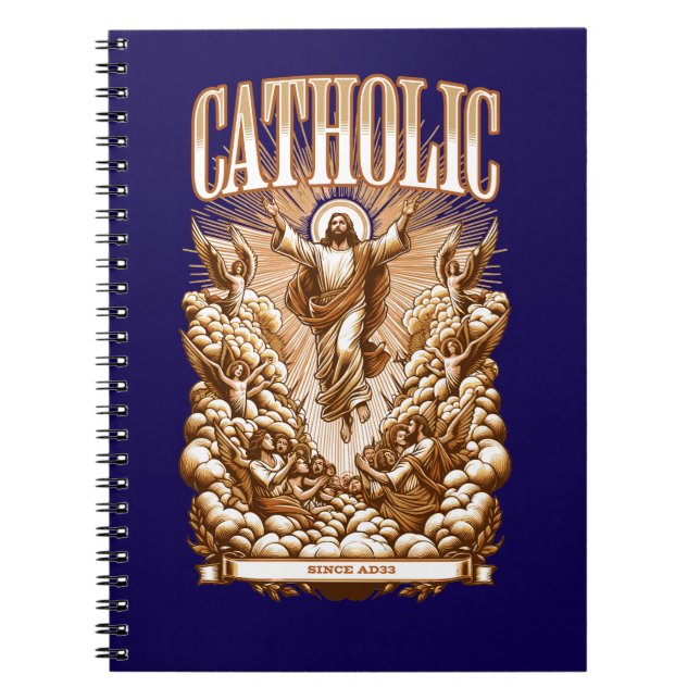 Cuaderno Iglesia Católica Romana desde AD33 (Frente)