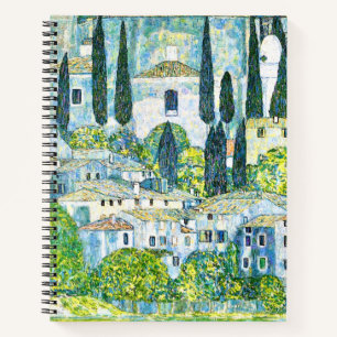 Cuaderno Iglesia de Art Nouveau en Cassone, por Gustav Klim