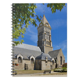 Cuaderno Iglesia de Noirmoutier en l'Ile en Francia