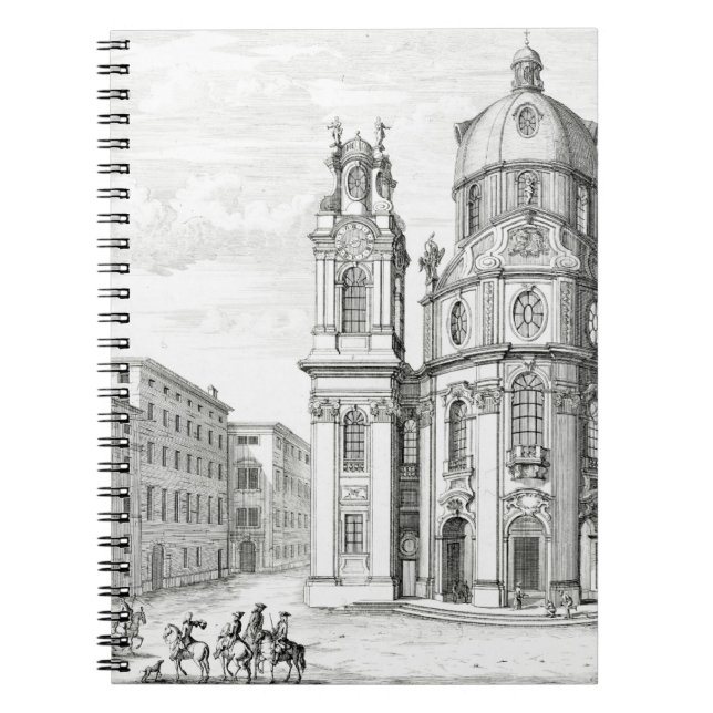 Cuaderno Iglesia de Notre Dame, Salzburg, Austria, de 'Ent (Frente)