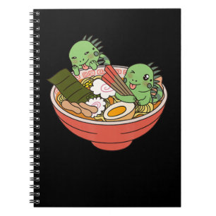 Cuaderno Iguana Kawaii Ramen Gracioso Regalo Mascota