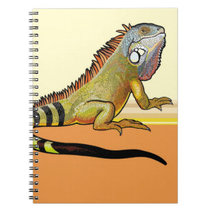 Cuaderno iguana verde