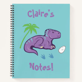Cuaderno Iguanodon de Dinosaurio Bebé