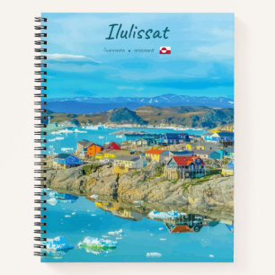Cuaderno Ilulissat, Groenlandia - Pueblo de Icebergs en Esp