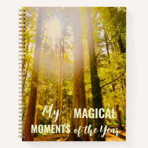 Cuaderno Iluminación del Bosque Momentos Mágicos Personaliz