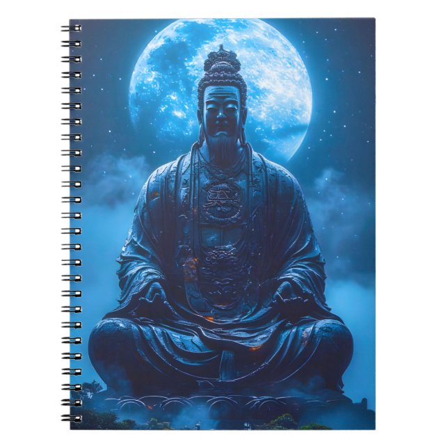 Cuaderno Iluminación en Azul (Frente)
