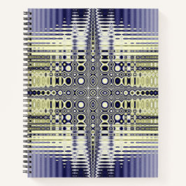 Cuaderno Ilusión óptica arte fractal