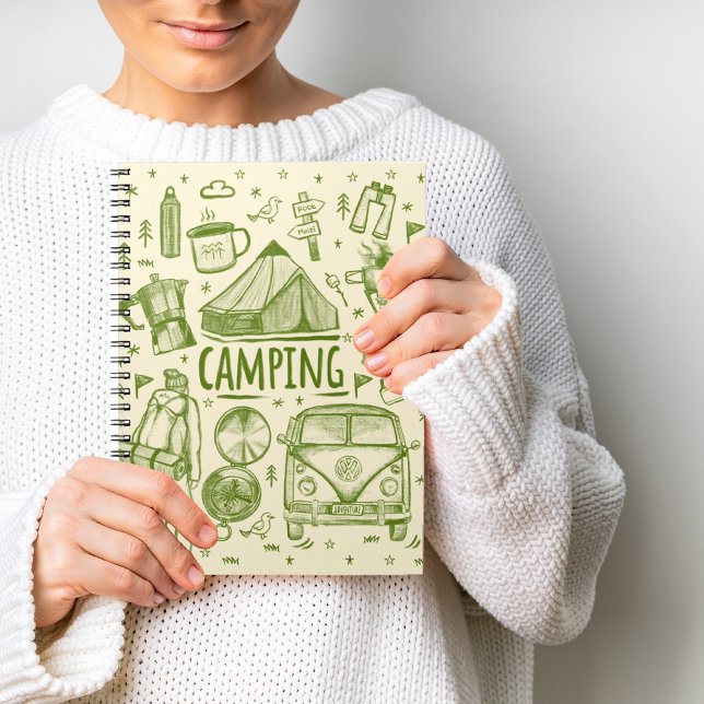 Cuaderno Ilustracion al aire libre de camping (Subido por el creador)