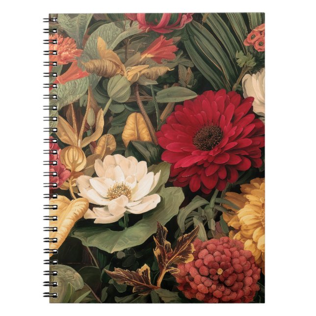 Cuaderno Ilustracion botánico vintage (Frente)