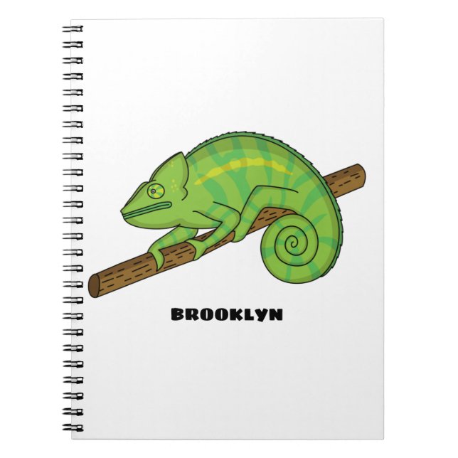 Cuaderno Ilustracion Chameleon de Parson (Frente)