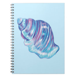 Cuaderno Ilustracion colorido de lecho marino con arco iris