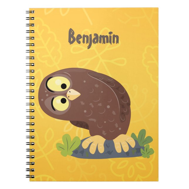Cuaderno Ilustracion curioso y gracioso de personalizado de (Frente)