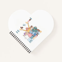 Cuaderno Ilustracion de amigos de Recuerdos de secundaria