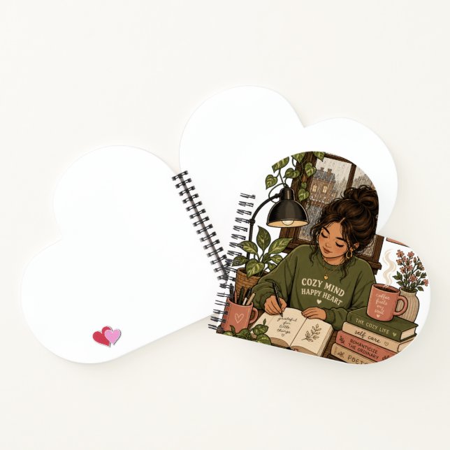 Cuaderno Ilustración de Autocuidado Cottagecore (Interior)