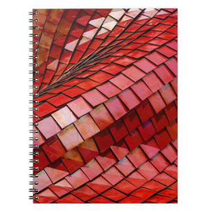Cuaderno Ilustracion de azulejos rojos