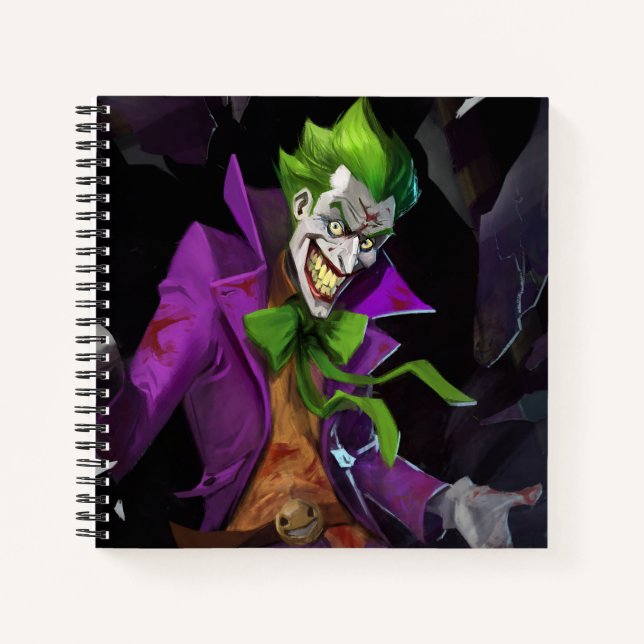 Cuaderno Ilustracion de bromista de crisis infinita (Anverso)