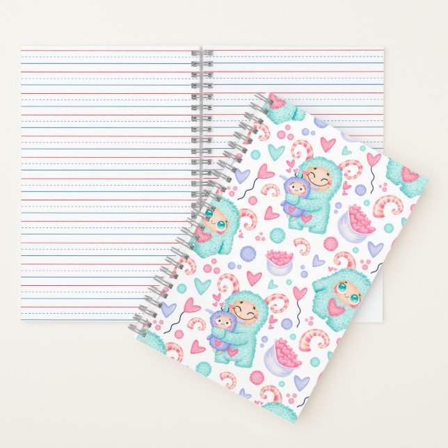 Cuaderno Ilustración de cachorro (Interior)