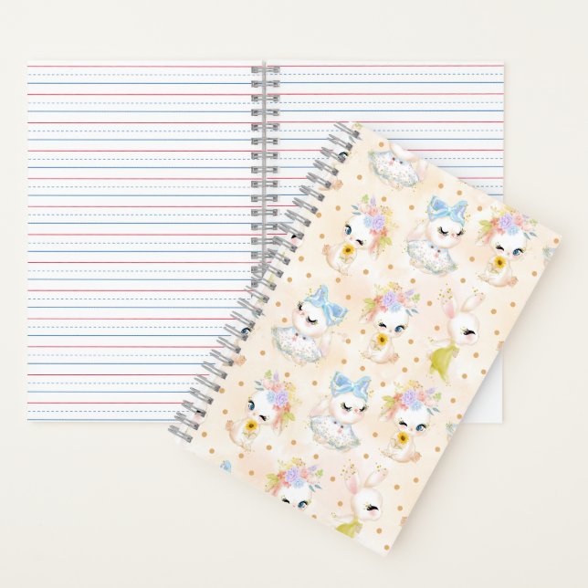 Cuaderno Ilustración de cachorro (Interior)