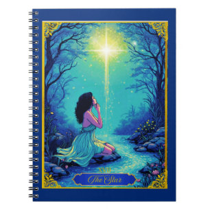 Cuaderno Ilustración de Carta de Tarot, La Estrella