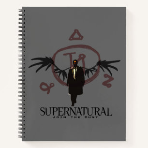 Cuaderno Ilustracion de Castiel supernatural