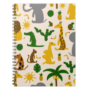 Cuaderno Ilustracion de color pastel dibujado a mano sin in