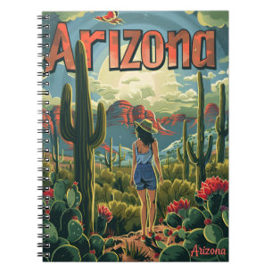 Cuaderno Ilustracion de cosecha Arizona