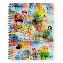 Ilustración de Cuento de Hadas Caprichoso