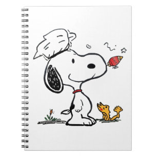 Cuaderno Ilustración de dibujos animados de astronauta Beag