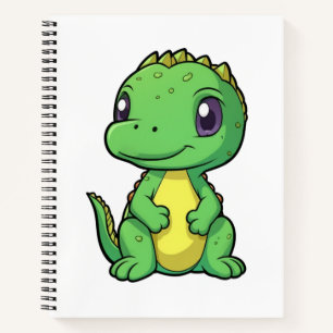 Cuaderno ilustracion de dinosaurios personalizados