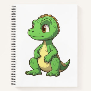 Cuaderno ilustracion de dinosaurios personalizados
