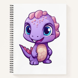 Cuaderno ilustracion de dinosaurios personalizados