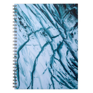 Cuaderno Ilustracion de formación de rocas fracturadas