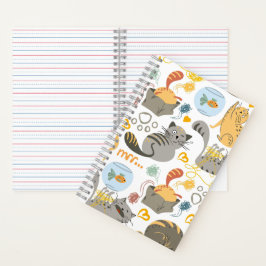 Cuaderno Ilustración de gato