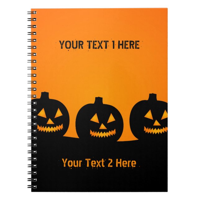 Cuaderno Ilustracion de Halloween (Frente)